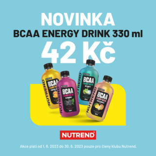 BCAA ENERGY drink - 4 nové příchutě pro sport i volný čas 💚