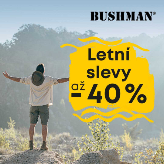 Letní slevy až -40 % v BUSHMAN!