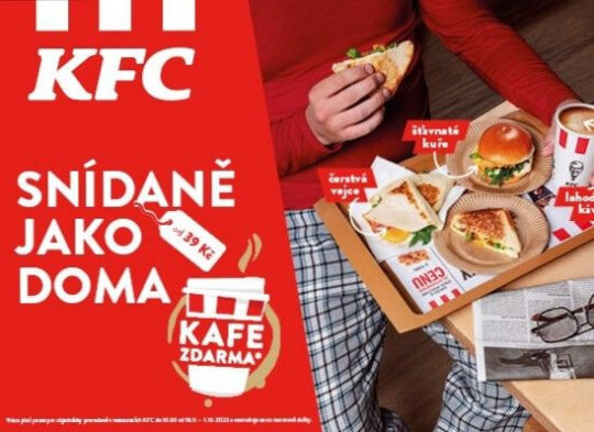 KÁVA ZDARMA!! jedině v KFC