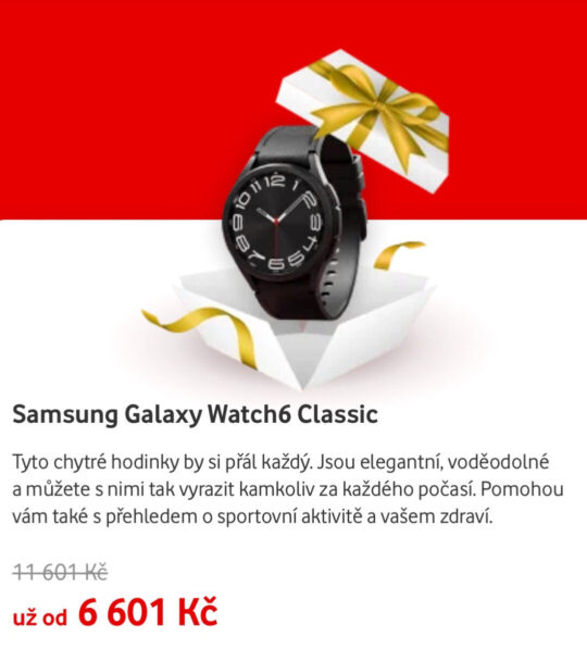 Samsung Watch se slevou až 8.000Kč*