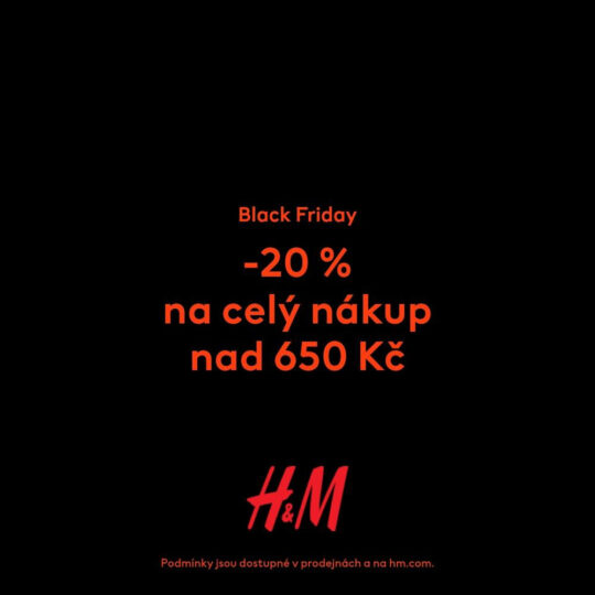 📣 Black Friday v H&M