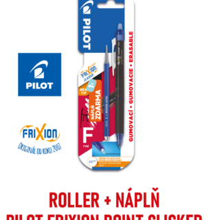 Roller + náplň Pilot FriXion za akční cenu 96,90Kč!