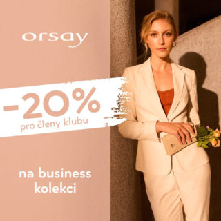 20% sleva na BUSINESS kousky je tu!🛍️