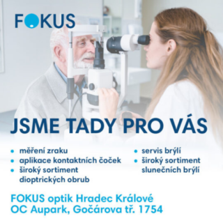 Navštivte naší prodejnu FOKUS OPTIK!