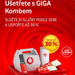 Šetřete s GIGA Kombem od Vodafonu!