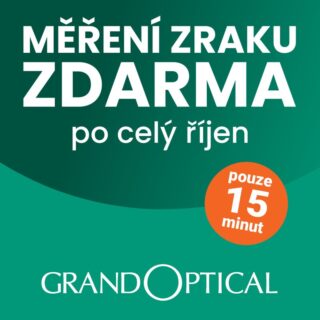 Měření zraku zdarma v GrandOptical!